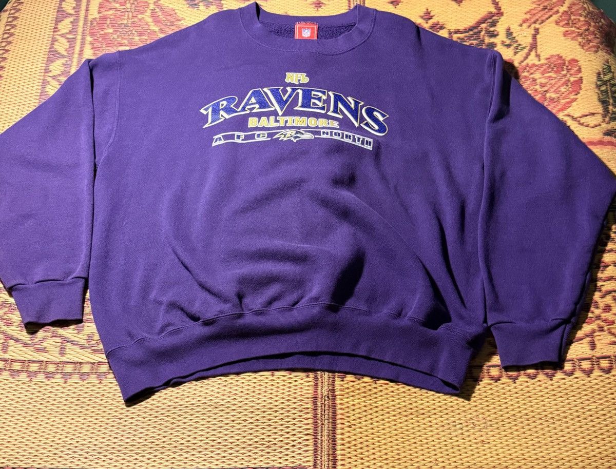 NFL Vintage Baltimore Ravens Crewneck Size US XL / EU 56 / 4 - 2 Thumbnail