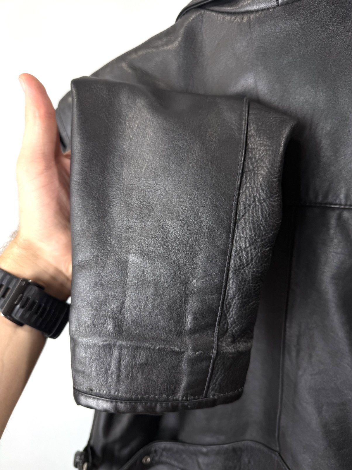 Vintage 1990’s Vintage Bomb Boogie Archive Leather Jacket Stussy Size US M / EU 48-50 / 2 - 13 Thumbnail