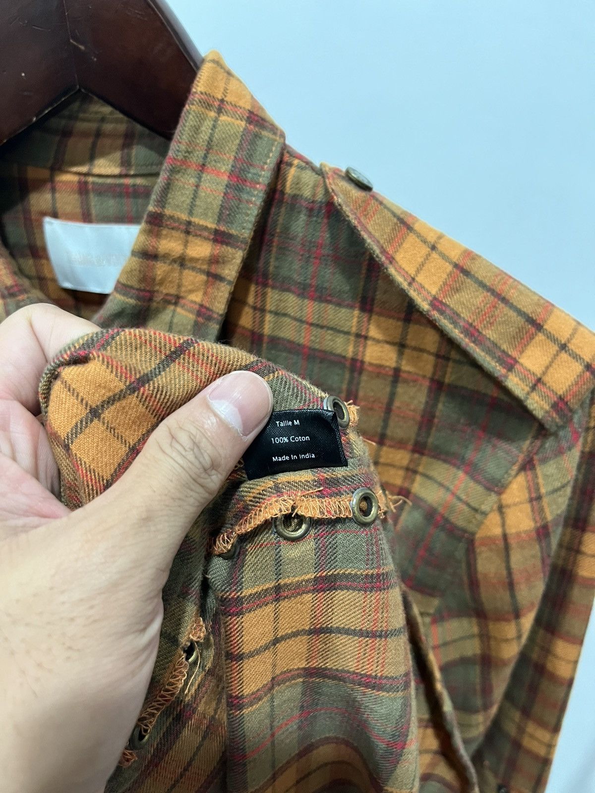 Zadig & Voltaire ZADIG & VOLTAIRE STUDDED FLANNEL Size US M / EU 48-50 / 2 - 8 Thumbnail