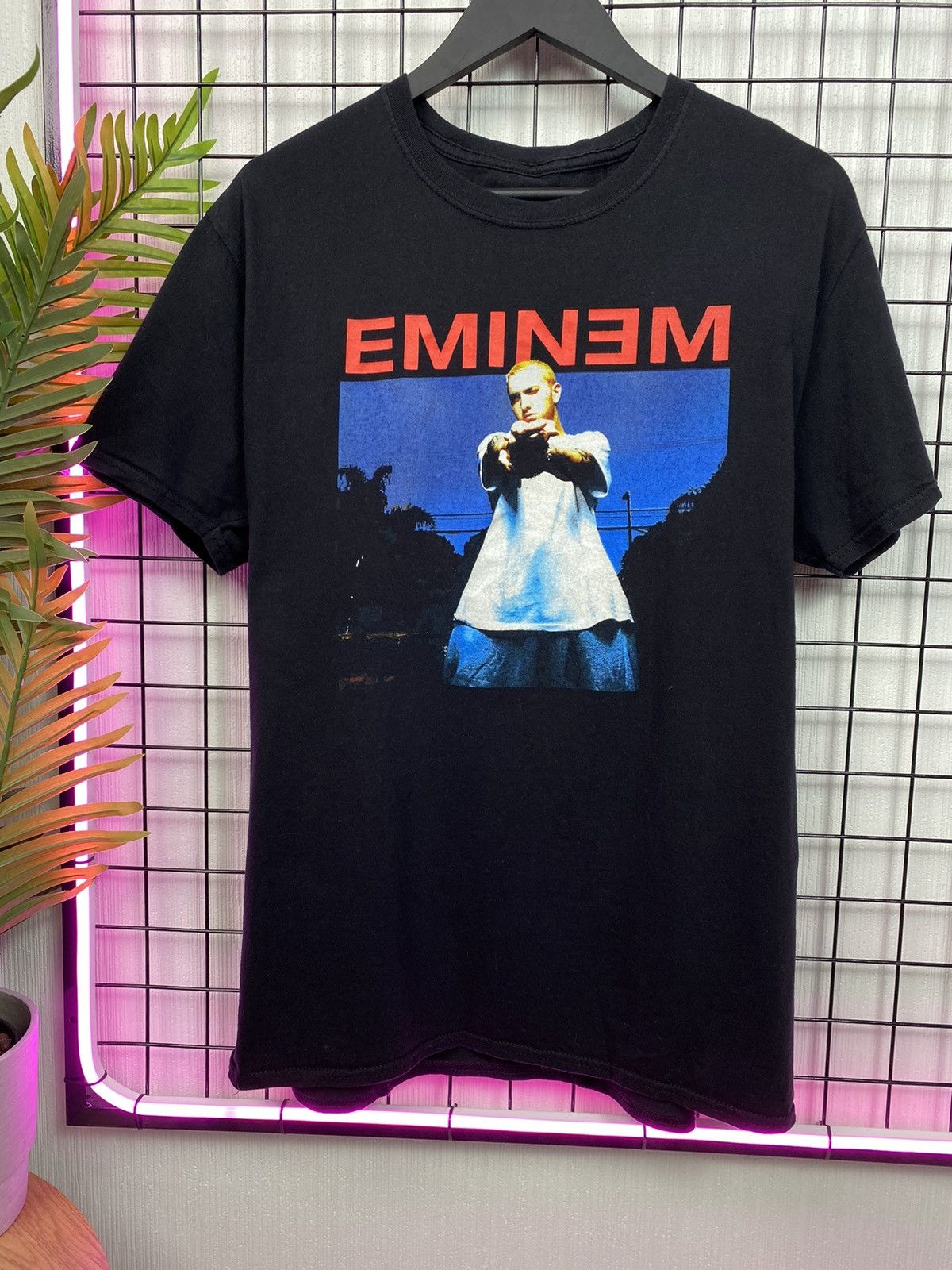 Other Eminem Hip Hop tee T shirt Marshall Mathers Black M size Size US M / EU 48-50 / 2 - 1 Thumbnail