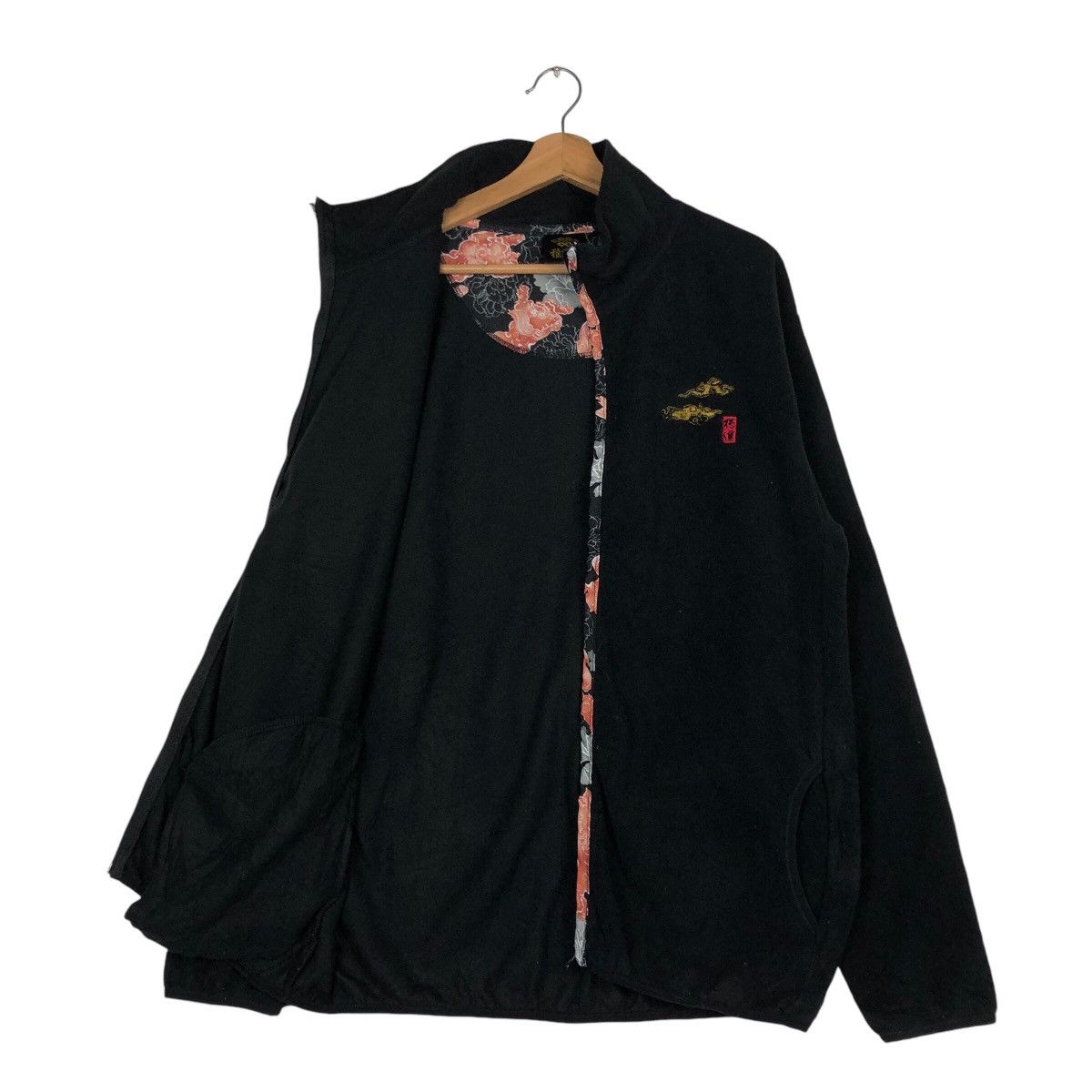 Japanese Brand × Vintage 📌Vintage Traditional Japan Sukajan Zipper Jacket Lining Size US XL / EU 56 / 4 - 12 Thumbnail