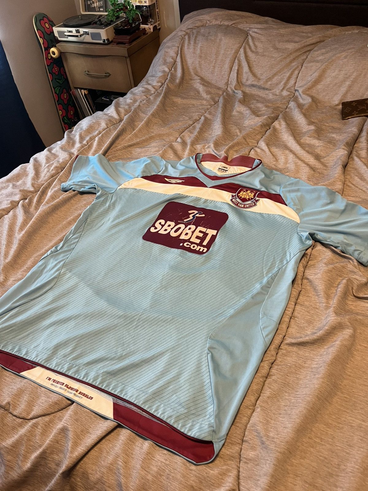 Umbro × Vintage Vintage West Ham United Jersey Size US XL / EU 56 / 4 - 5 Thumbnail