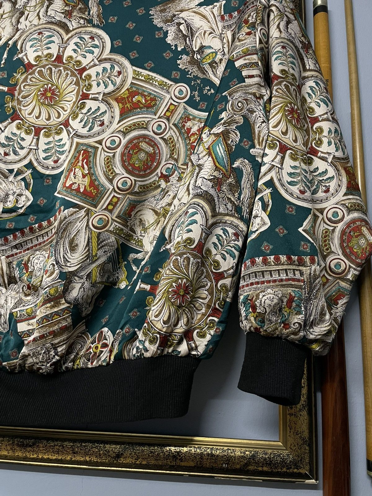Vintage Rare 80s Vintage Designer Classic Greco-Roman Art Luxury Size US XL / EU 56 / 4 - 11 Thumbnail