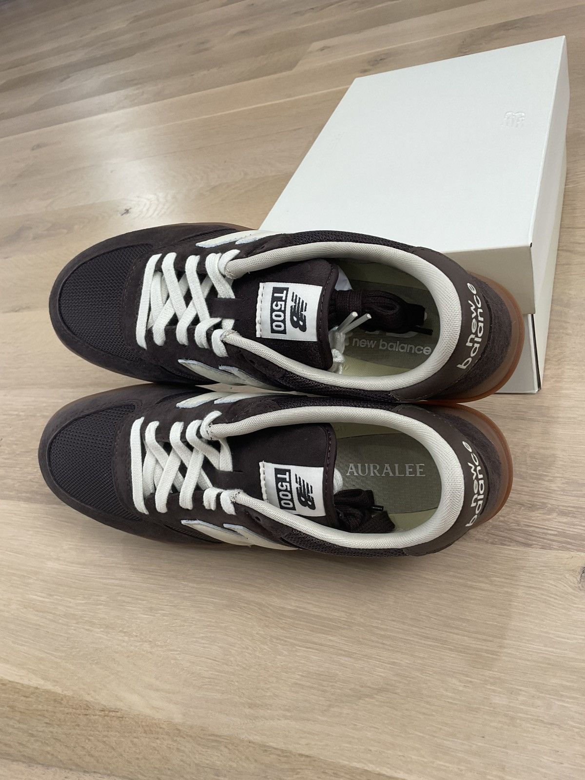 Auralee × New Balance New Balance x Auralee T500 Vintage Brown CT500AE Size US 8 / EU 41 - 6 Thumbnail
