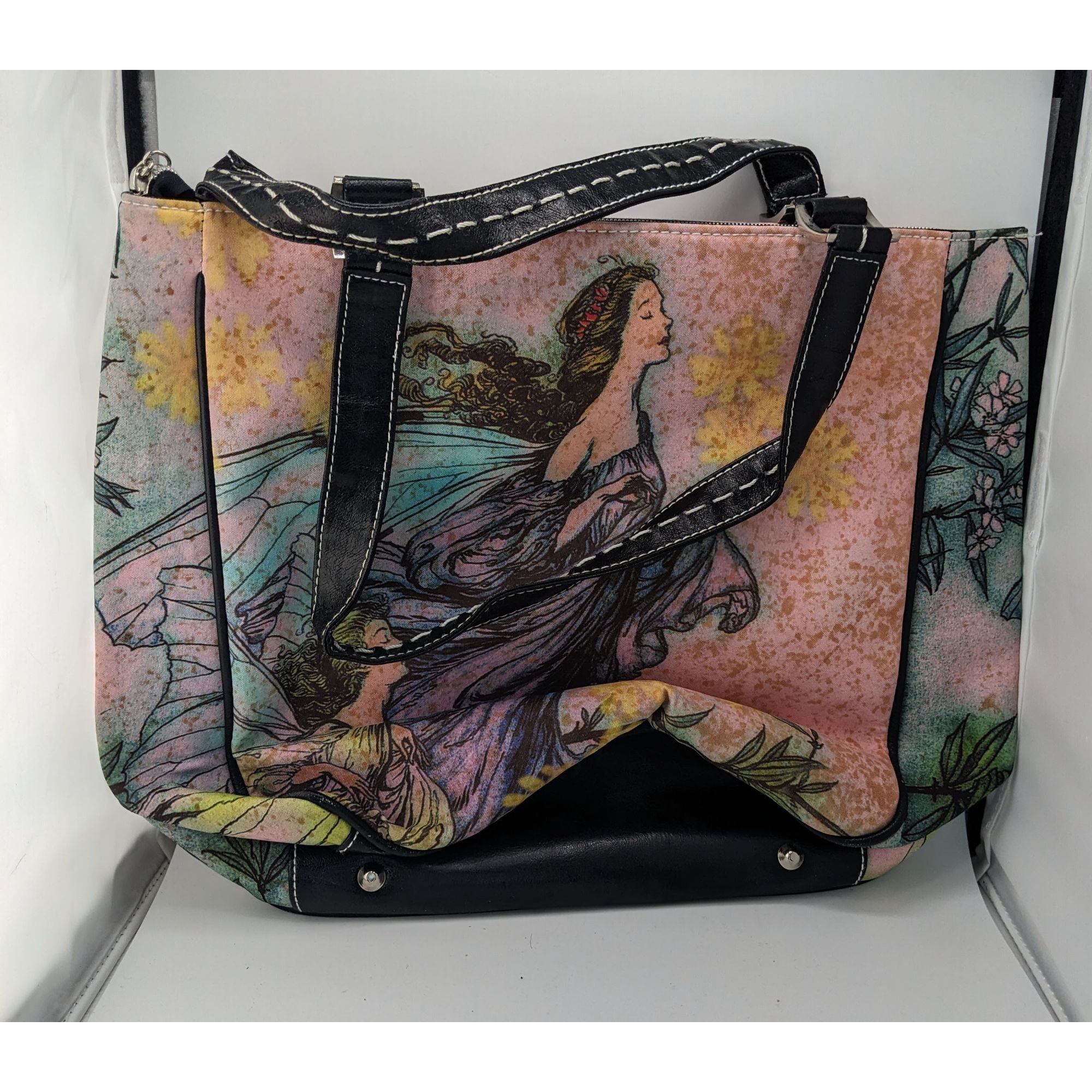 Other Far Nine X Isabella Fiore Pink Fairy Art Shoulder Bag With E Size ONE SIZE - 5 Thumbnail