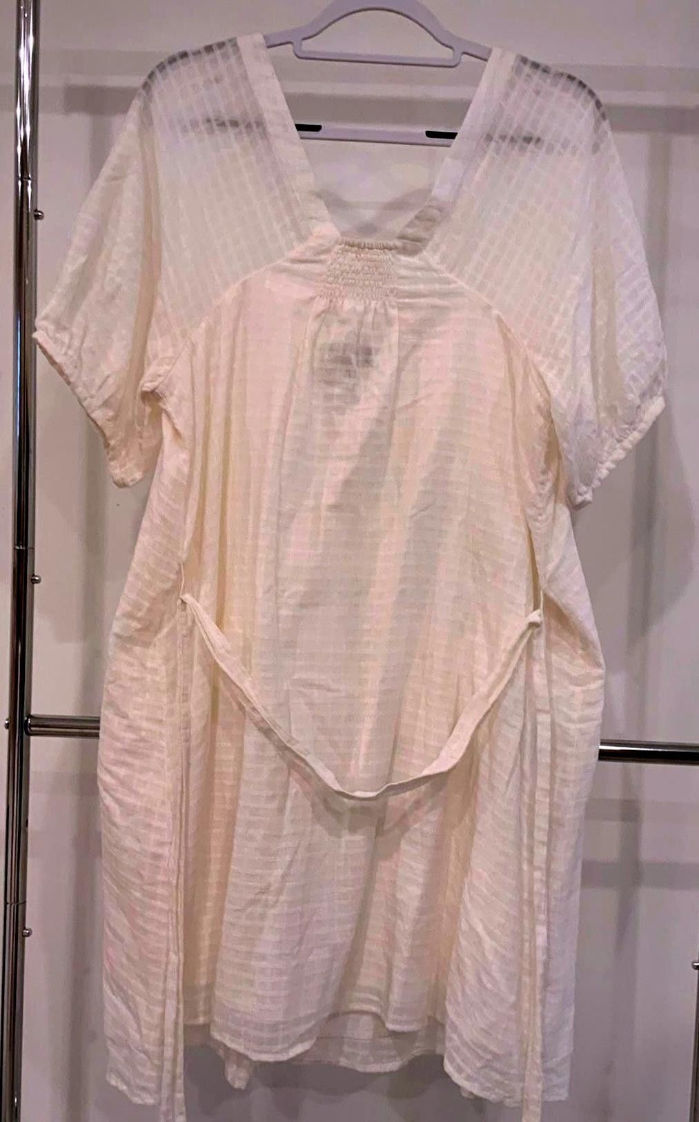 Banana Republic Banana Republic Women's Lightweight Tunic Dress - Size L Size L / US 10 / IT 46 - 2 Thumbnail