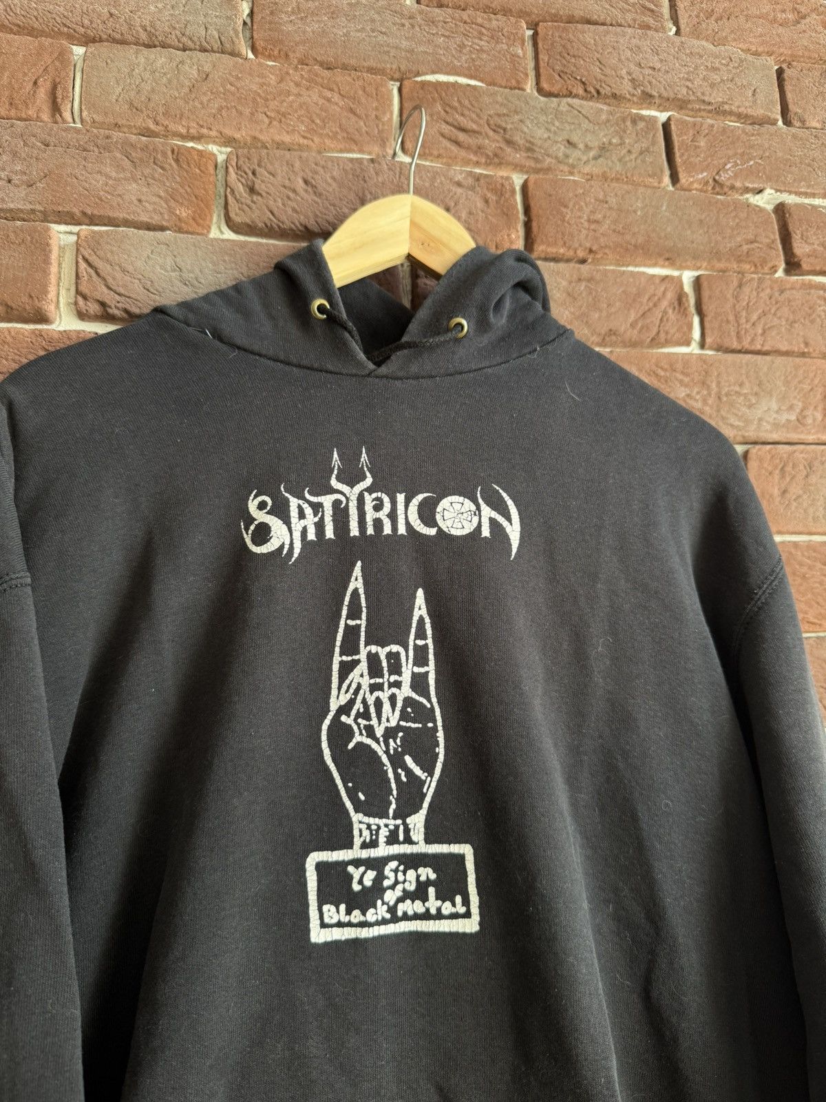 Band Tees Vintage Y2K Satyricon Diabolical Black Metal Band T Shirt Size US L / EU 52-54 / 3 - 3 Thumbnail