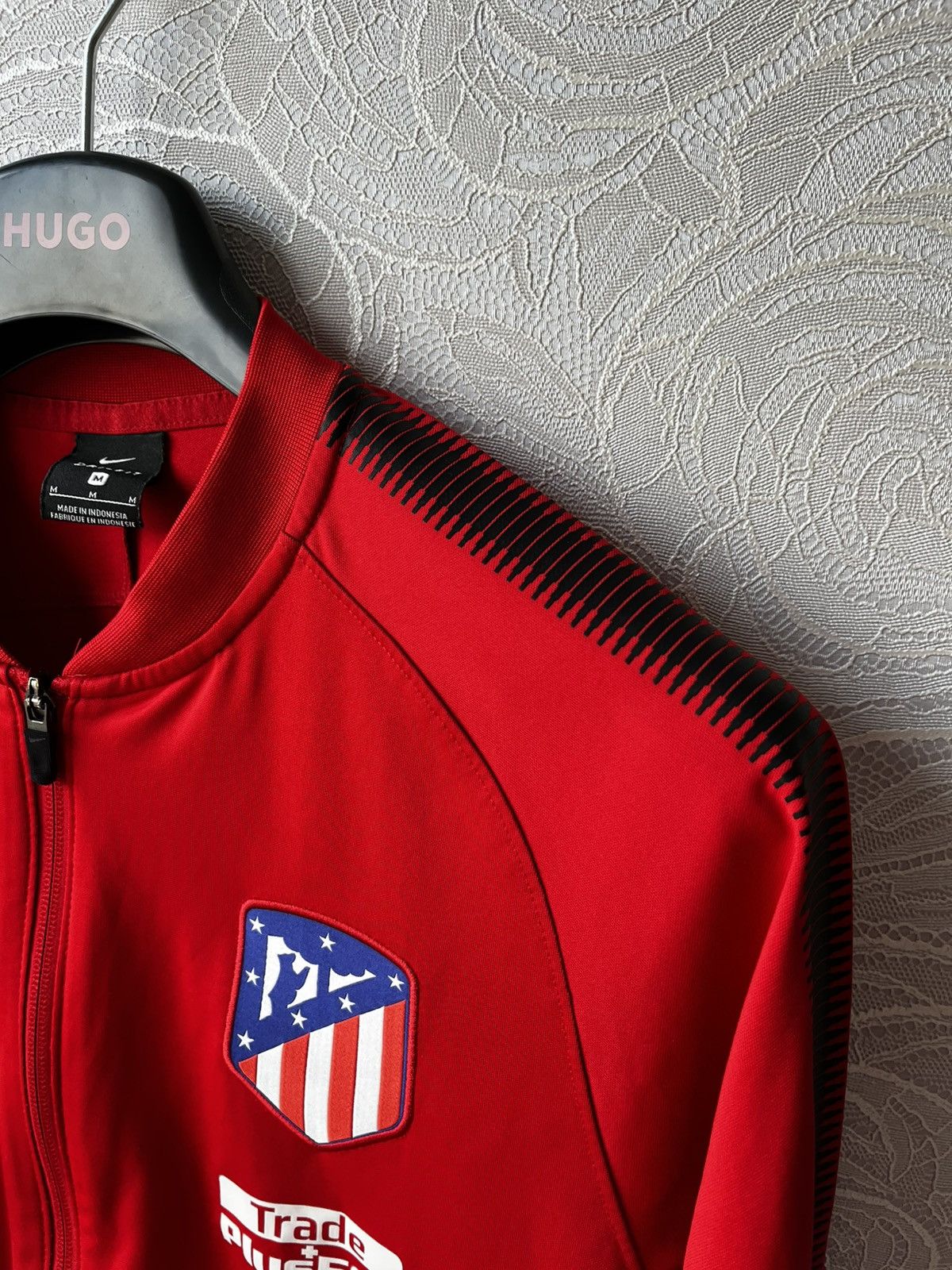 Nike Nike Atletico Madrid FC 2017/18 Football Track Jacket Red M Size US M / EU 48-50 / 2 - 4 Thumbnail