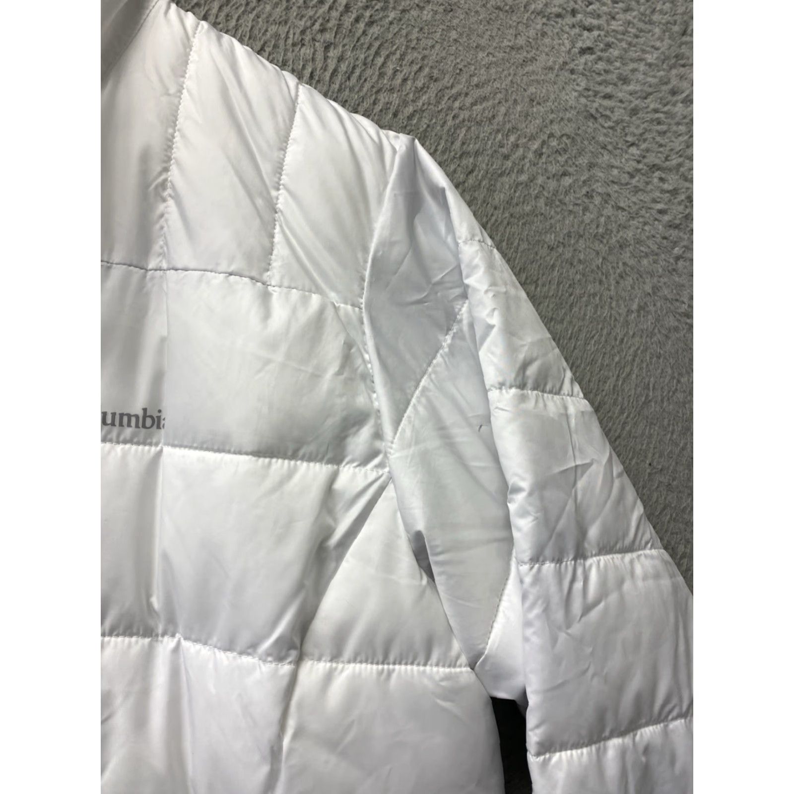 Vintage Columbia Jacket Women’s XL WHITE Puffer Down Insulated Zip Outdoors /0064 Size XL / US 12-14 / IT 48-50 - 5 Thumbnail