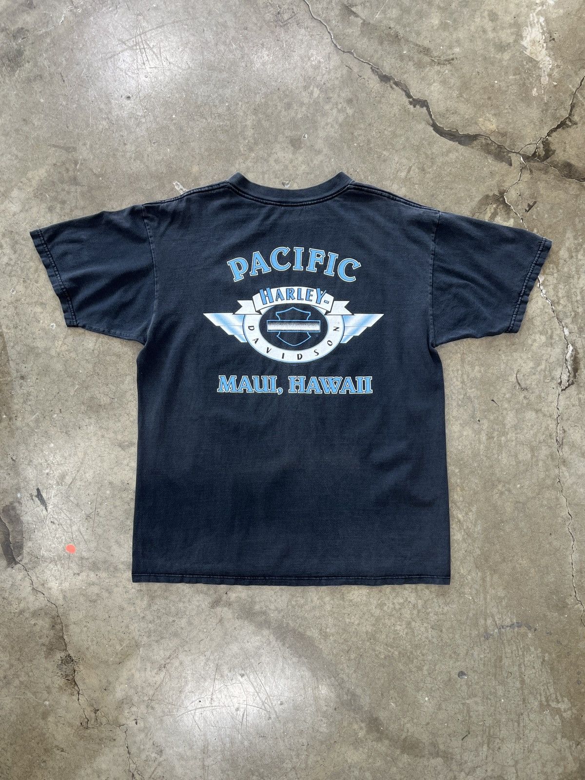 Harley Davidson Vintage 1998 Harley Davidson Panhead Hawaii Motorcycle XL Size US XL / EU 56 / 4 - 5 Thumbnail