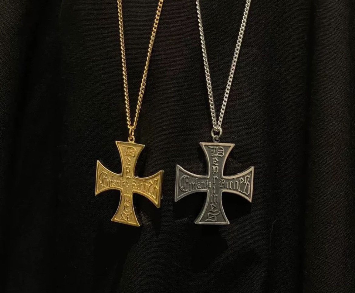 Enfants Riches Deprimes ERD 24ss cross silver necklace