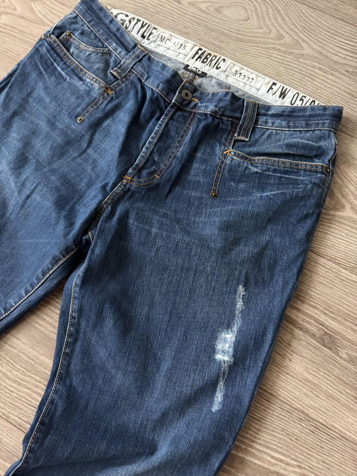 Dolce & Gabbana Dolce & Gabbana Vintage 05/06 SS Denim Swag Y2K Drip Jeans Size US 36 / EU 52 - 8 Thumbnail