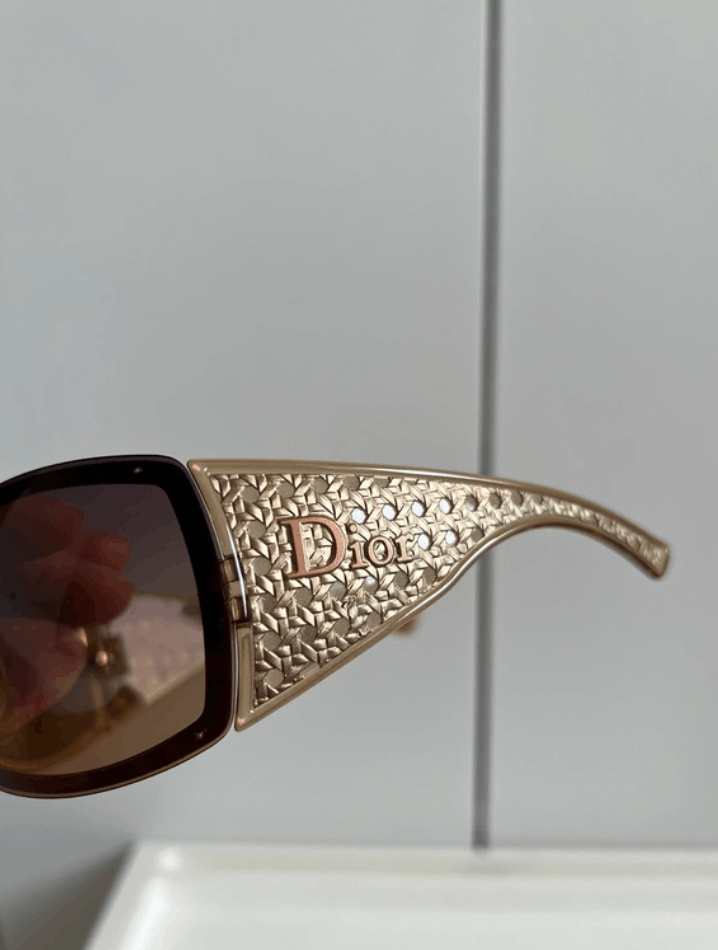 Dior Christian Dior Sunglasses Quadrille Ski Shield Mask Vintage Size ONE SIZE - 2 Thumbnail
