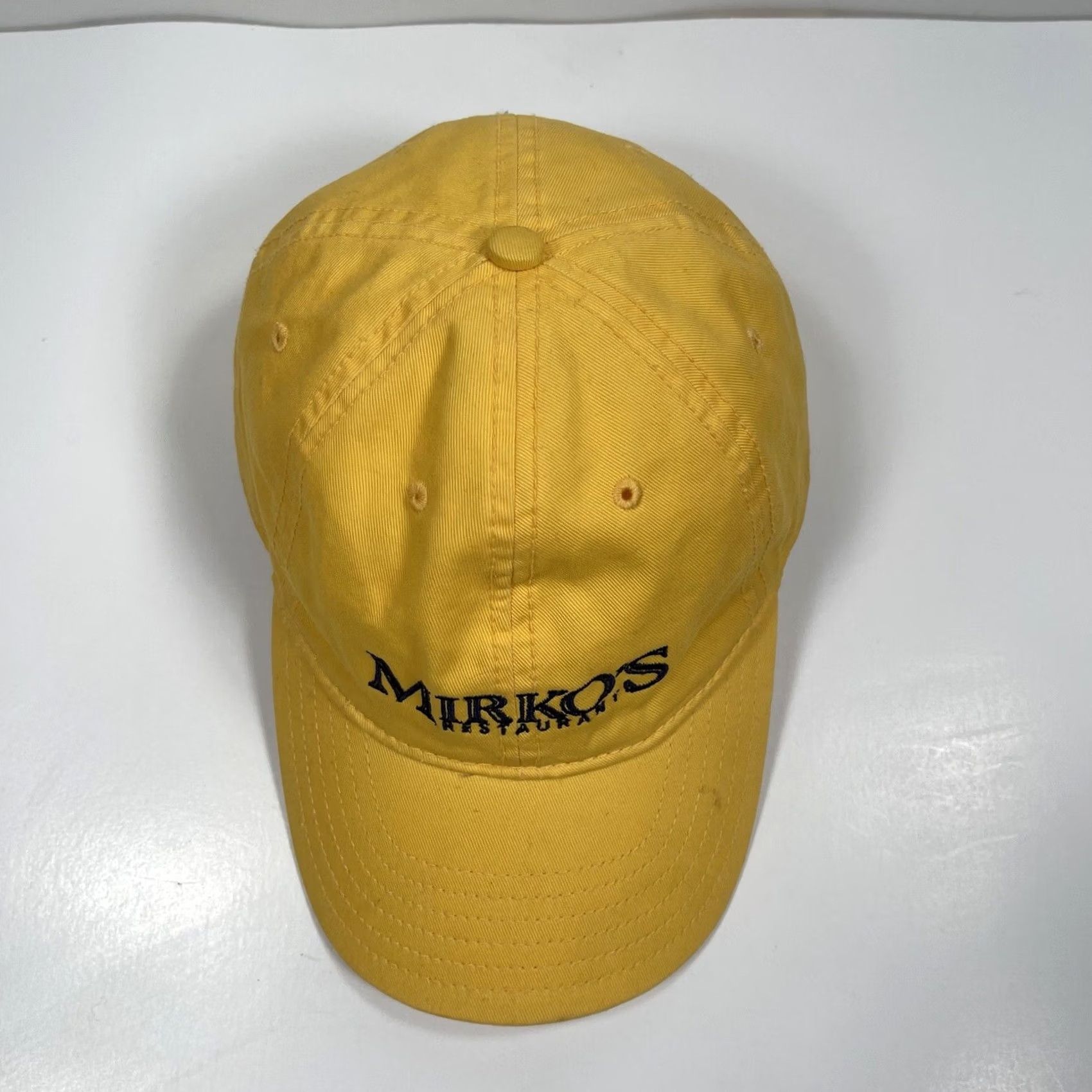 Vintage Captiv8 New York Hat Adult Adjustable StrapBack Baseball Cap Mirko’S Restaurant - Comfortable for Fall, Spring, Summer, Winter Size ONE SIZE - 3 Thumbnail
