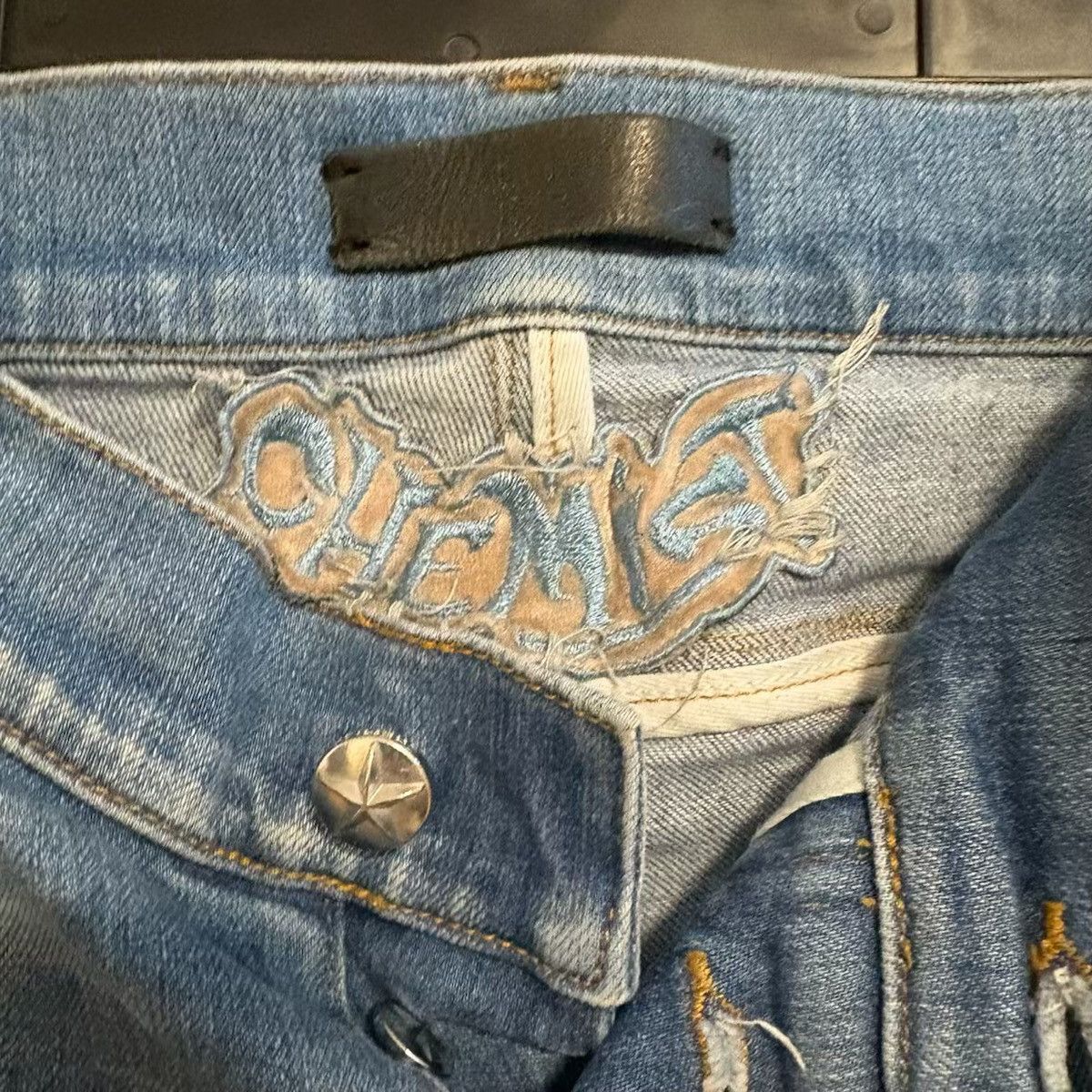 Amiri Amiri x Chemist Plaid Star Patch Jeans Size US 34 / EU 50 - 4 Thumbnail