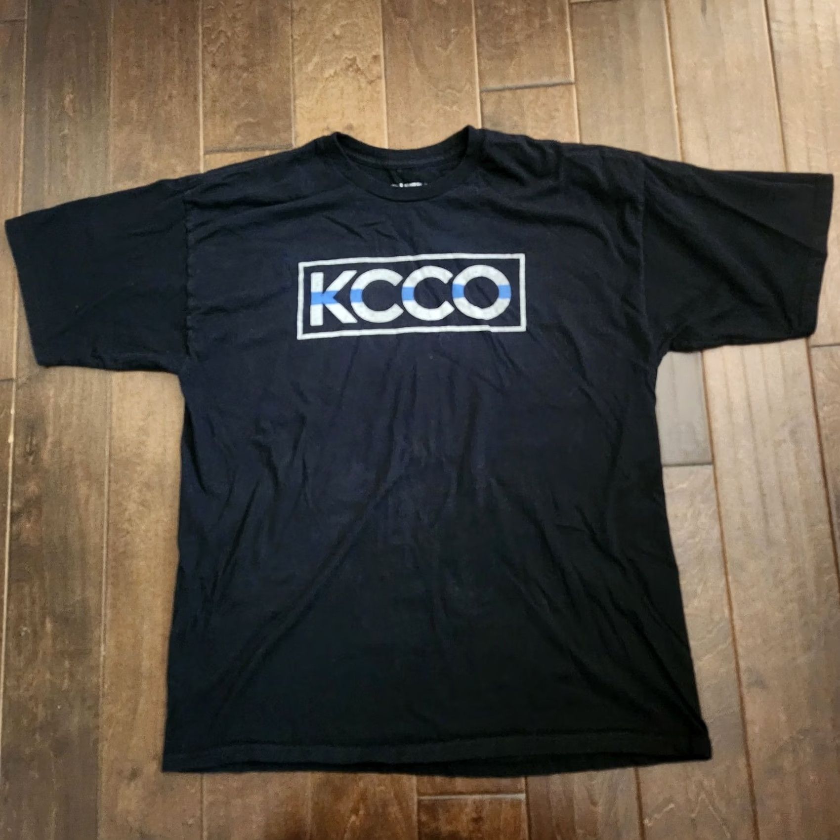 Vintage KCCO Chive T Shirt Mens XL Black Graphic Print USA Made Tee Size US XL / EU 56 / 4 - 2 Thumbnail