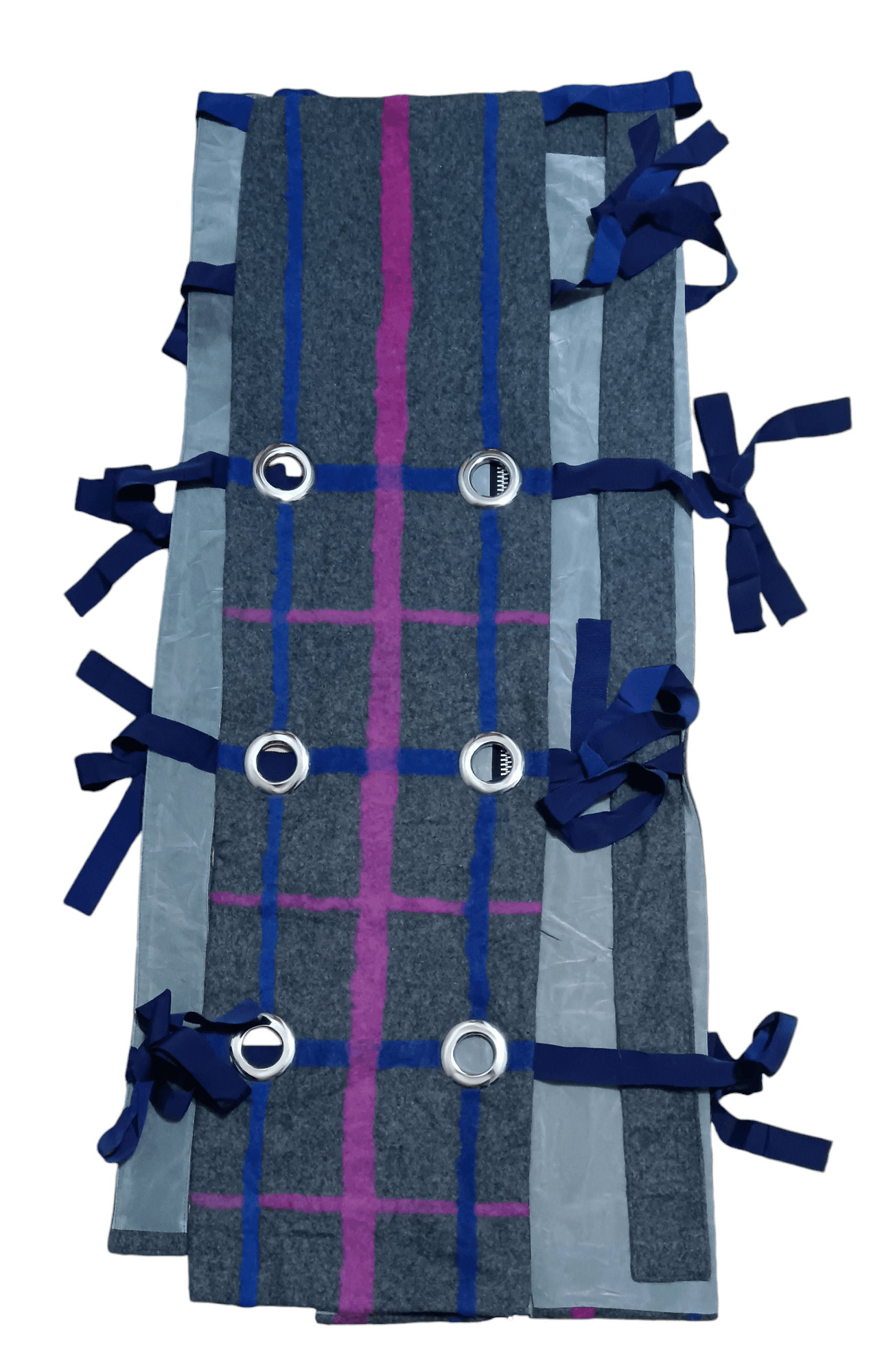 Seditionaries CUSTOM EMOPUNK BONDAGE MULTICOLOURED WOOL JACKET AND SKIRT Size L / US 10 / IT 46 - 7 Thumbnail