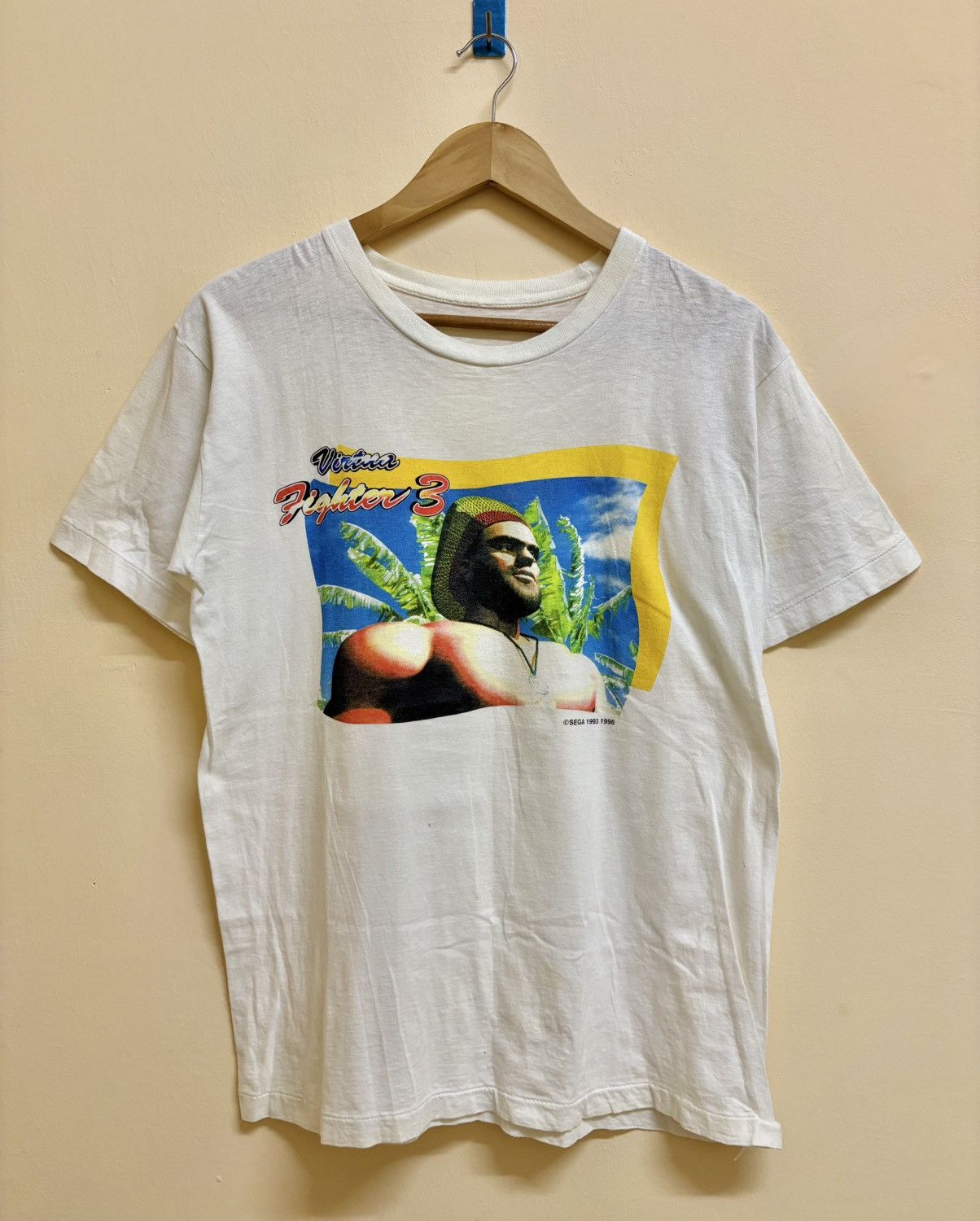 Vintage Vintage 90s Virtua Fighter 3 Jeffry Mcwild Game Sega Size US M / EU 48-50 / 2 - 2 Thumbnail