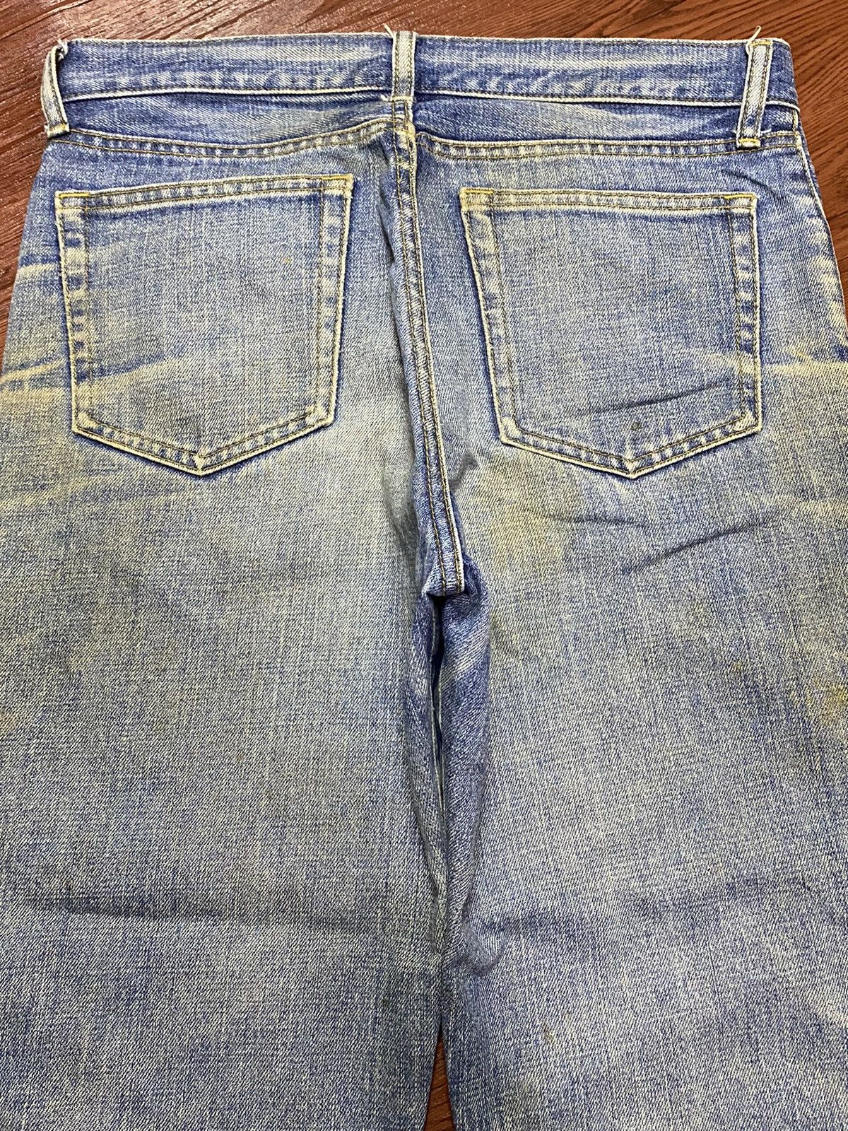 Japanese Brand Vintage Japanese Brands Uniqlo Crazy Mud Wash Loose Jeans Size US 32 / EU 48 - 4 Thumbnail