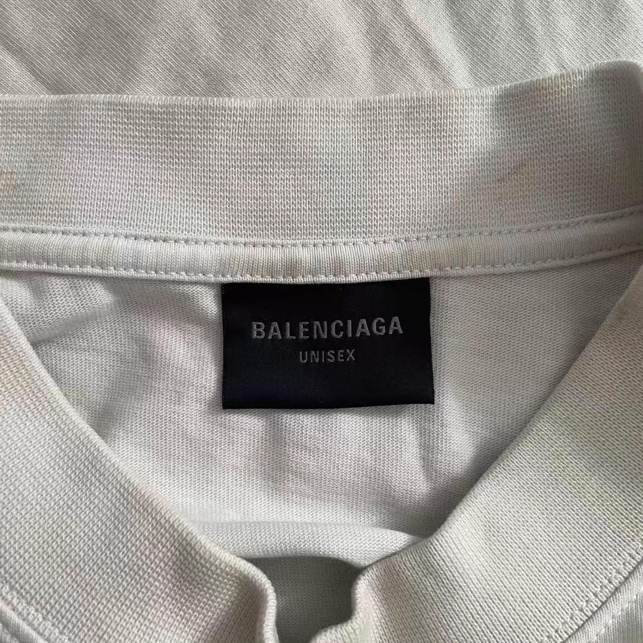 Balenciaga Balenciaga 23ss Off-White Distressed Bitcoin Tee M Size M / US 6-8 / IT 42-44 - 3 Thumbnail