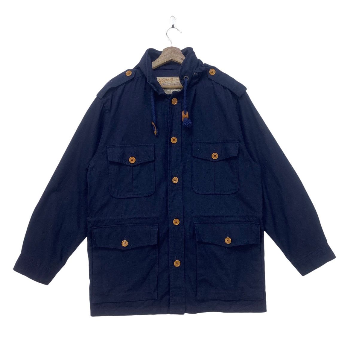 Vintage Dunwood Country Tessuti Italiana Tactical Field Jacket Size US M / EU 48-50 / 2 - 2 Thumbnail