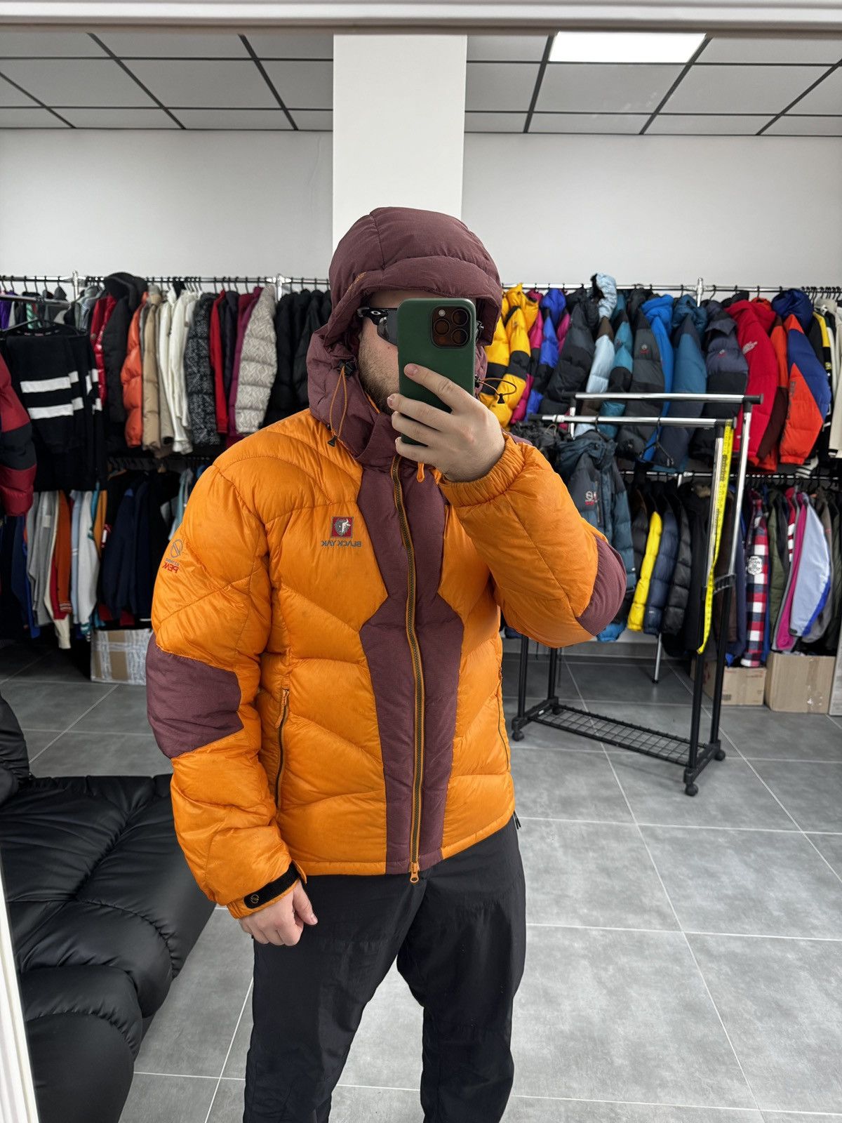 BLACKYAK Black Yak Extreme Peak Down Yellow Men Jacket Gorpcore Size US L / EU 52-54 / 3 - 3 Thumbnail