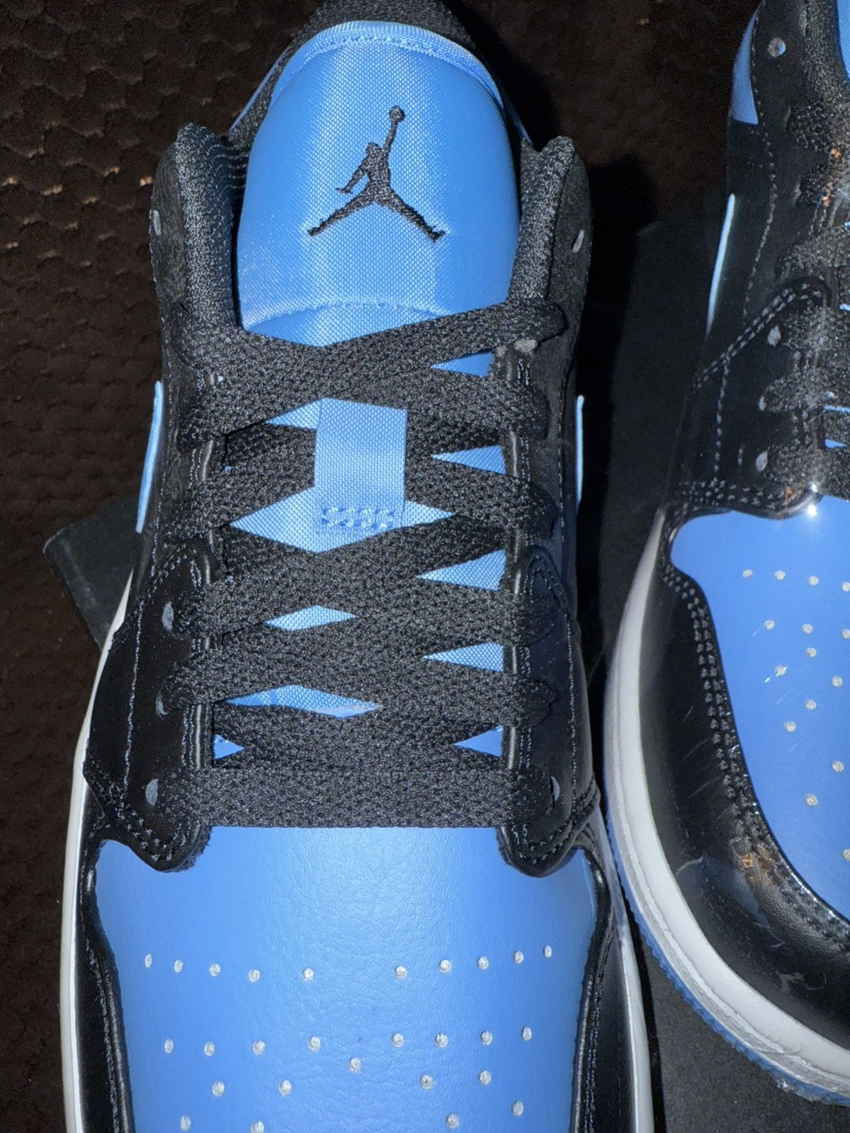 Jordan Brand Nike Air Jordan 1 “UNC Blue” black/university blue NEW w/Box Size US 9 / EU 42 - 12 Thumbnail