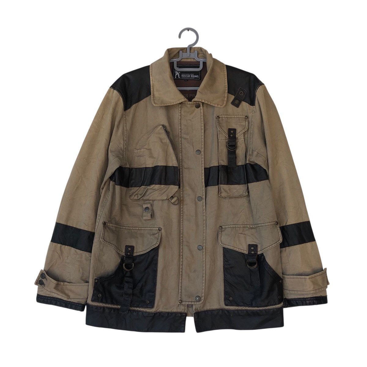 Japanese Brand JAPAN Rescue Squard Multipocket Jacket Size US L / EU 52-54 / 3 - 3 Thumbnail