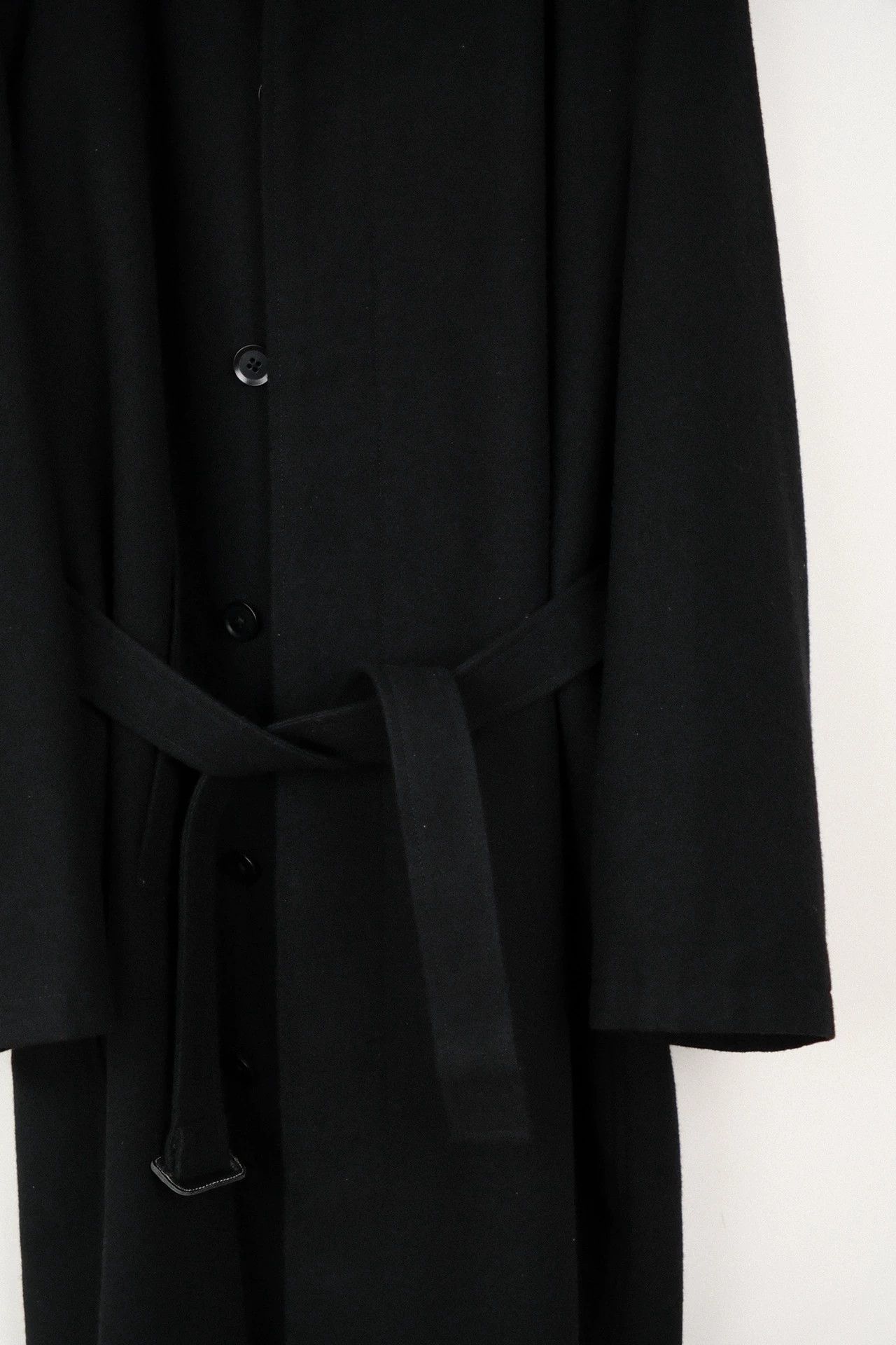 Yohji Yamamoto Yohji Yamamoto 02AW Vintage Collared Belted Overcoat Men's Size US L / EU 52-54 / 3 - 4 Thumbnail