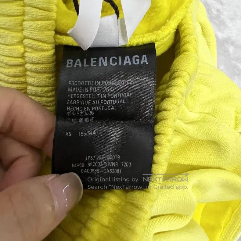 Balenciaga Balenciaga size XS Yellow Gradient Long Pants - XS Size US 27 - 4 Thumbnail