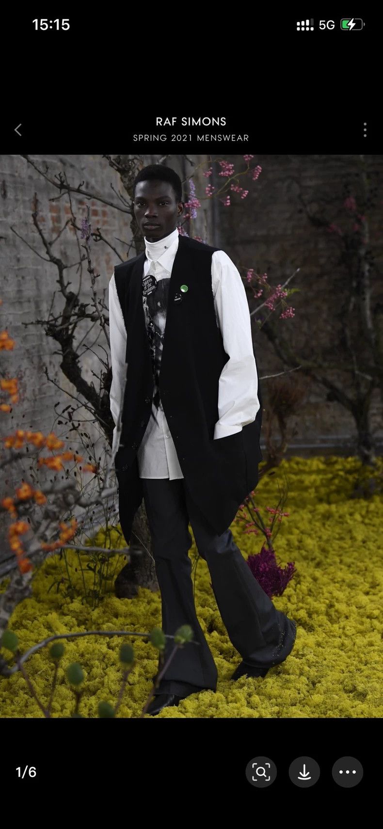 Raf Simons Raf simons Ss21 show stitching ultra-long flared jeans Size US 32 / EU 48 - 6 Thumbnail