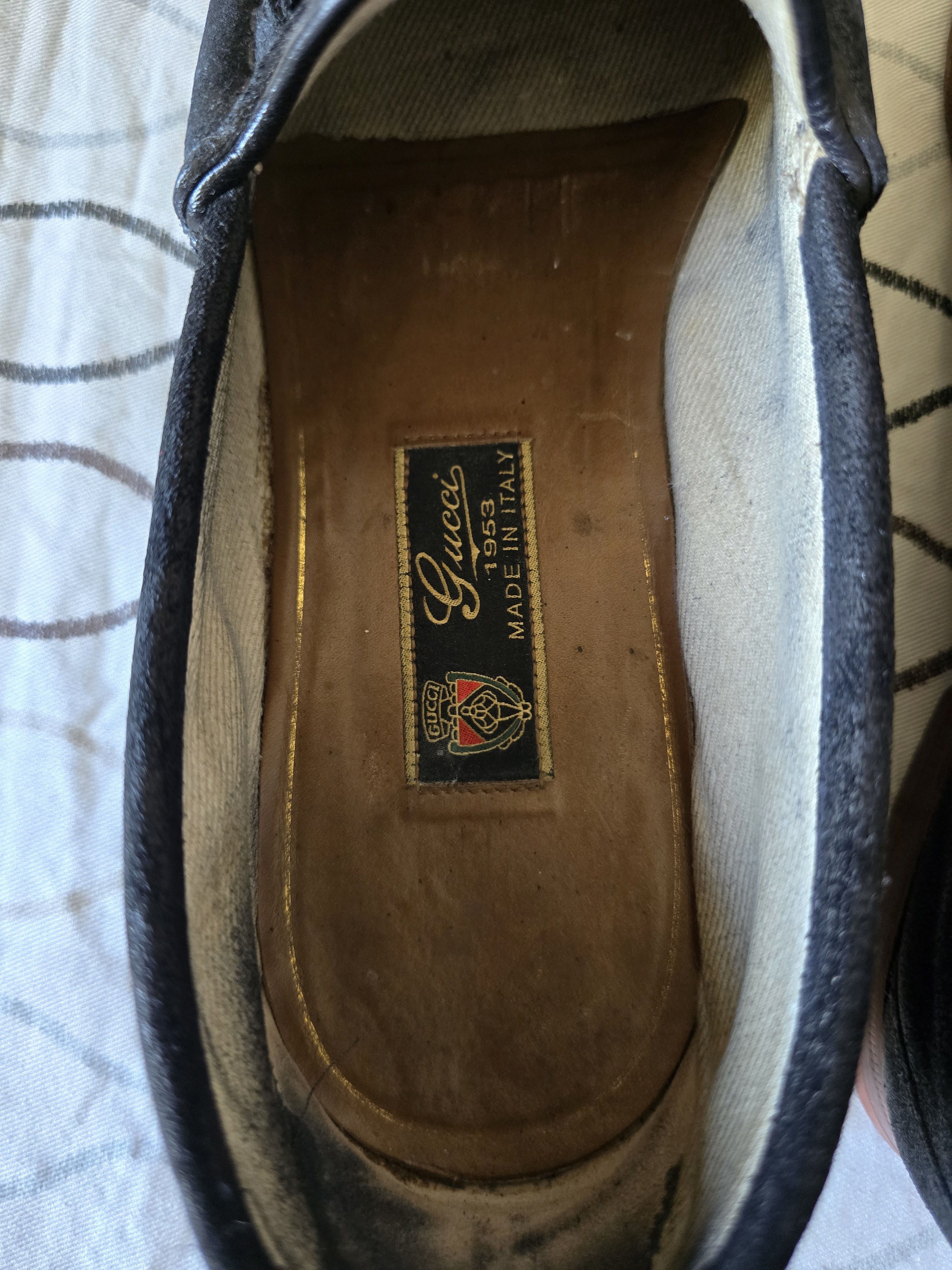 Gucci Gucci loafers suede gold horsebit Size US 10 / EU 43 - 10 Thumbnail