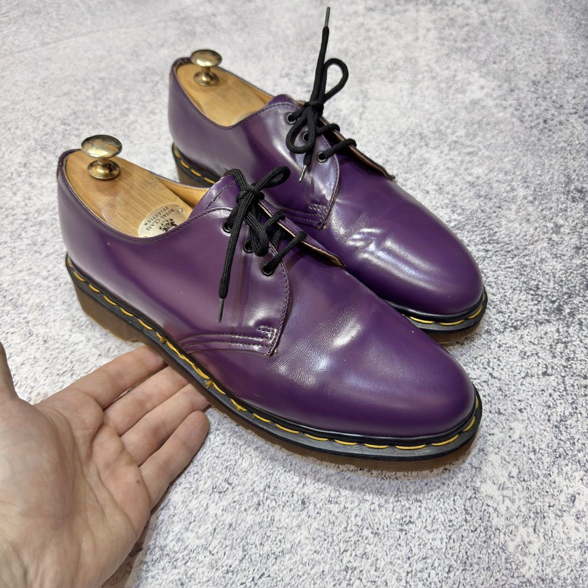 Dr. Martens Dr. Martens England 1461 Purple Derbies US10 UK9 EU43 28cm Size US 10 / EU 43 - 4 Thumbnail