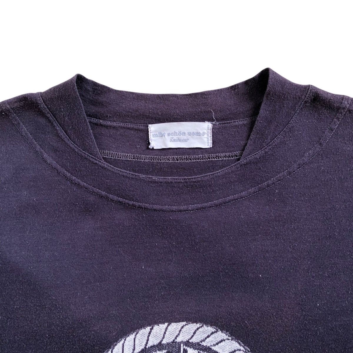 Designer × Mila Schon MILA SCHON UOMO Big Logo Printed T-Shirt Size US L / EU 52-54 / 3 - 5 Thumbnail