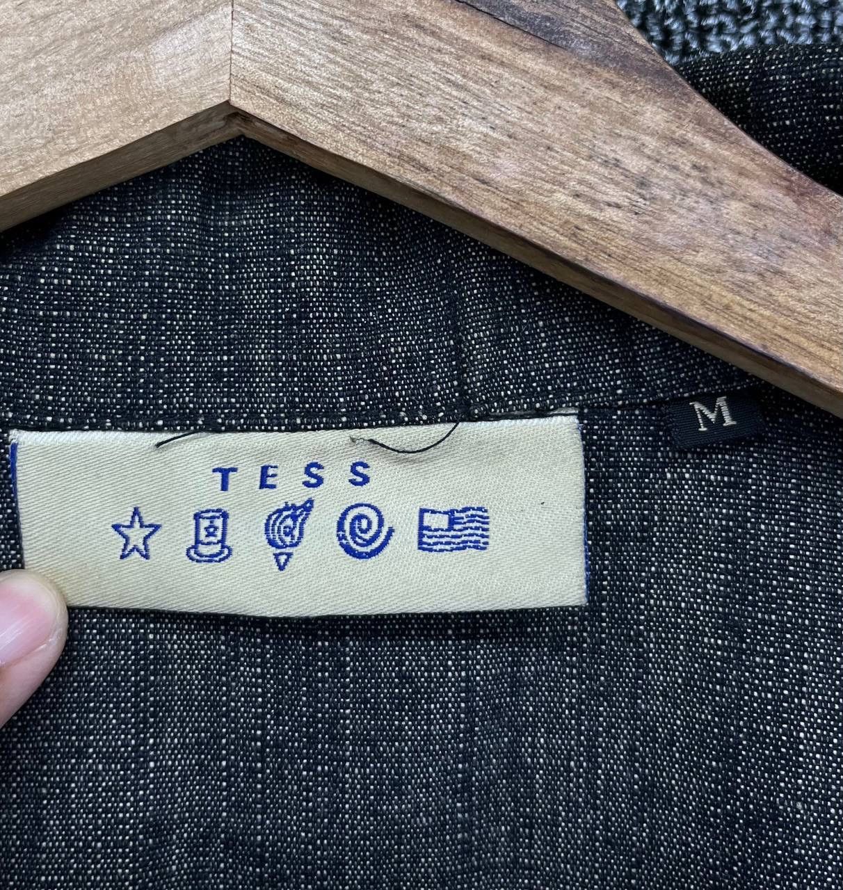 Japanese Brand × Vintage Vintage Tess Japanese Denim Jeans Chore Jacket Size US M / EU 48-50 / 2 - 7 Thumbnail