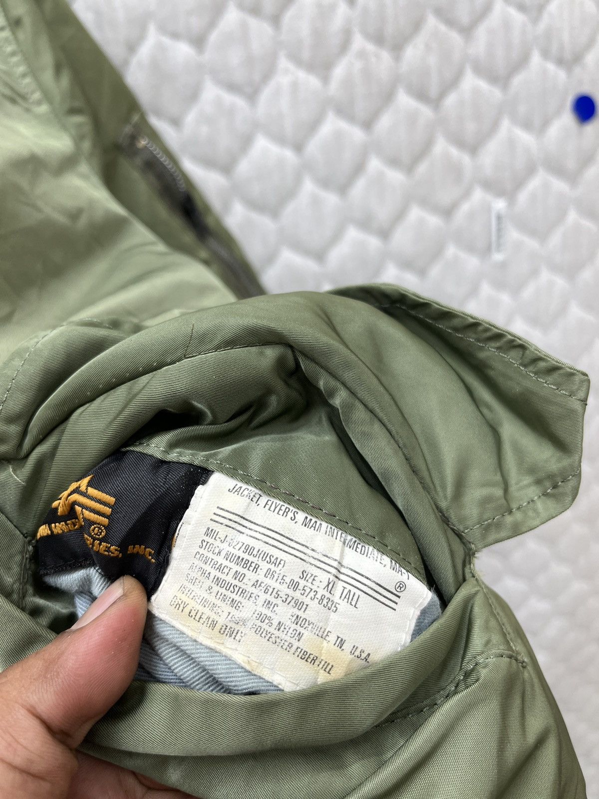 Alpha Industries 🔥🔥🔥STEALS ALPHA INDUSTRIES MILITARY MA1 FLIGHT JACKET Size US XL / EU 56 / 4 - 8 Thumbnail