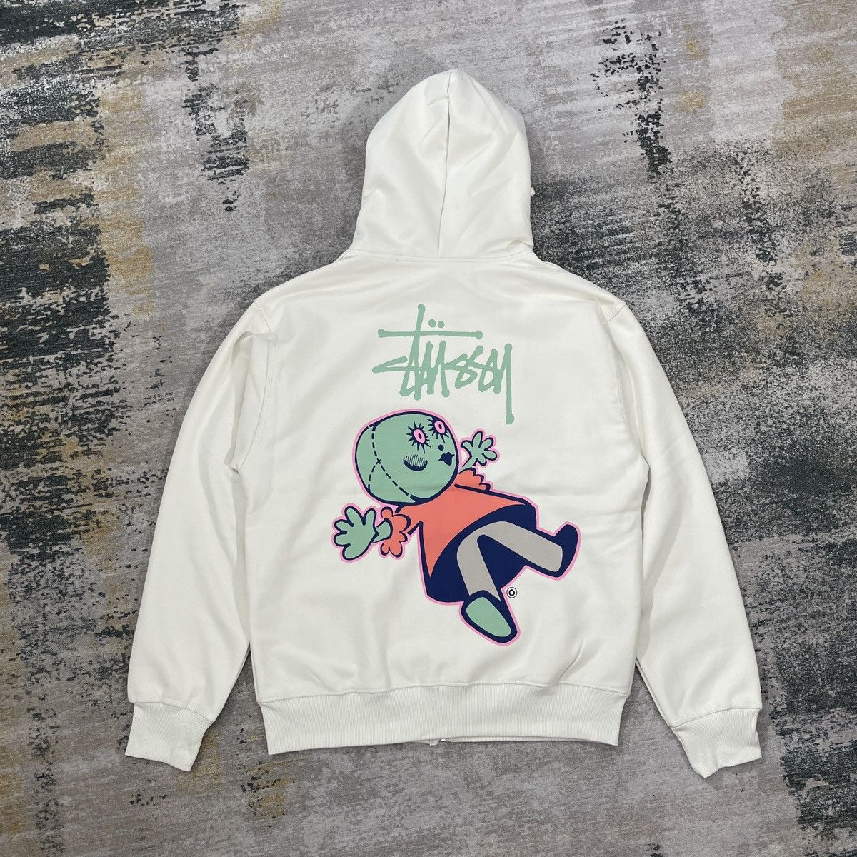 Stussy STUSSY " DOLLIE " ZIP HOODIE STONE Size US L / EU 52-54 / 3 - 2 Thumbnail
