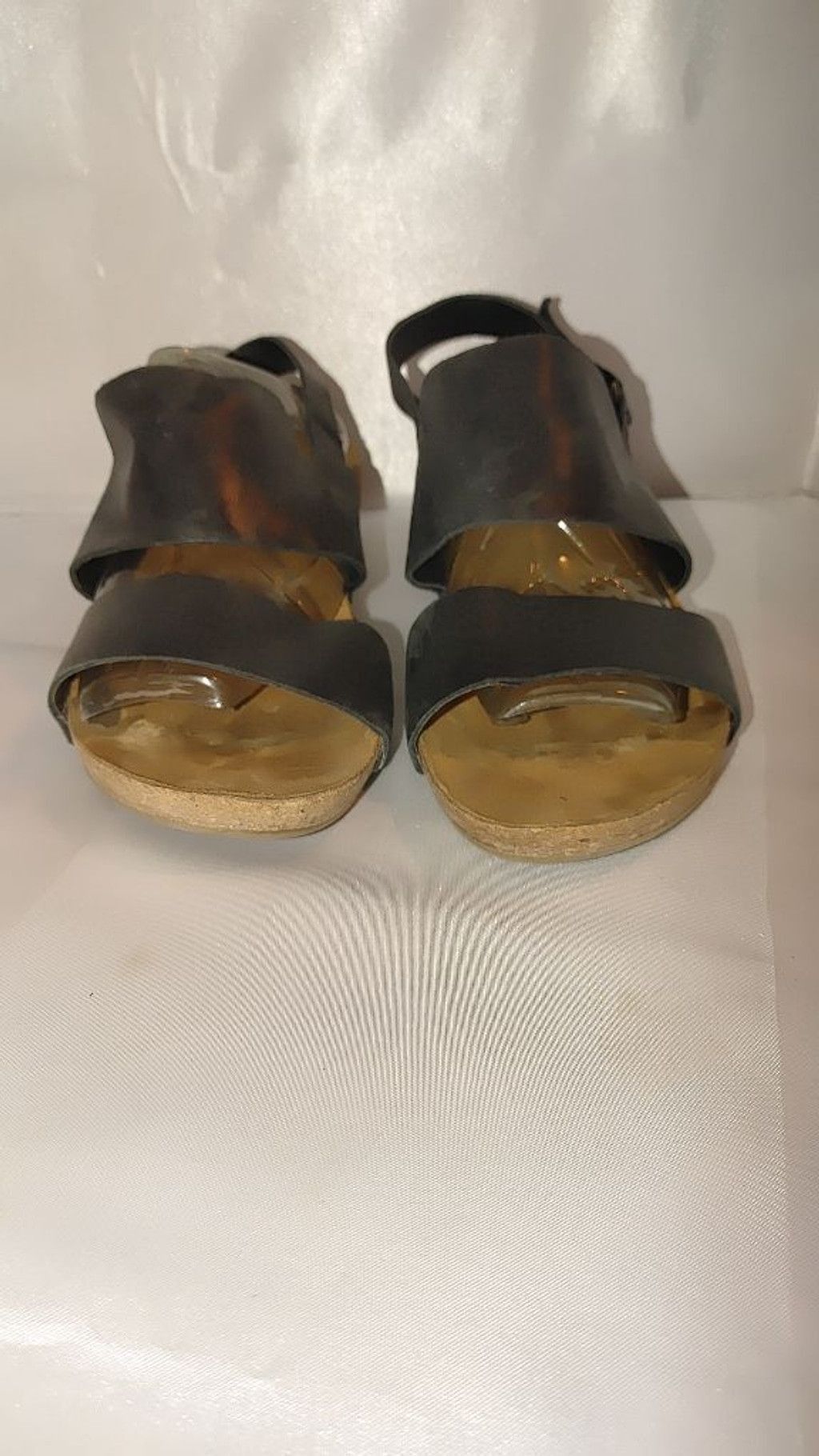 Kork-Ease Korks Yanidel Leather Wedge Sandal Size 9M Size US 9 / IT 39 - 4 Thumbnail