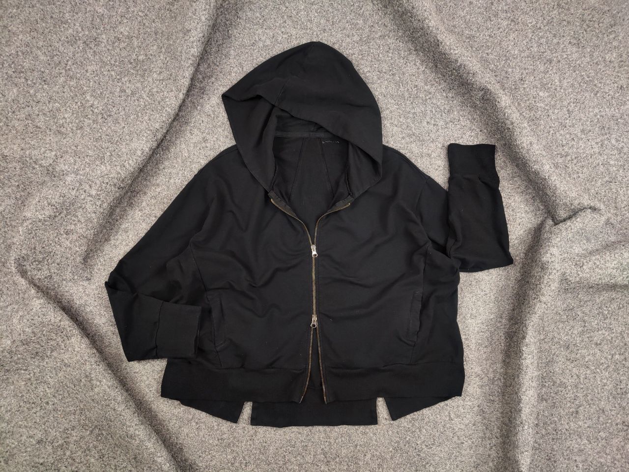 Other Lis Lareida Zip Asymmetric Oversized Japan Style Hoodie Size S / US 4 / IT 40 - 1 Thumbnail