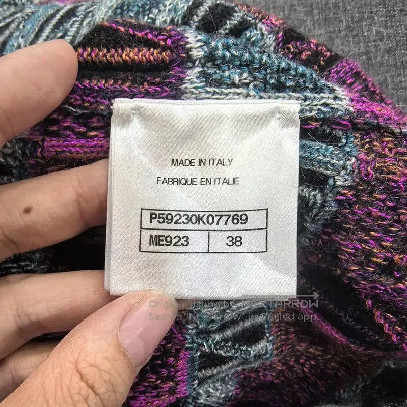 Chanel Chanel Multicolor Knit Dress for Women . Size M / US 6-8 / IT 42-44 - 4 Thumbnail