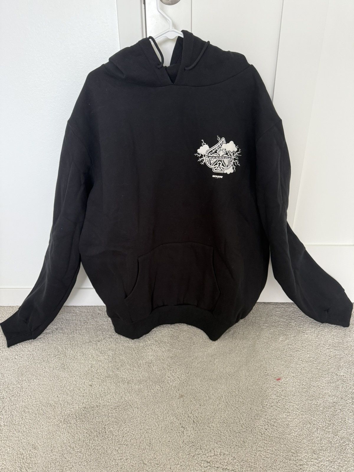 Sixth June Paris Sixth June Spade Hoodie Puff Print-Brand New Size XXL Size US XXL / EU 58 / 5 - 1 Thumbnail