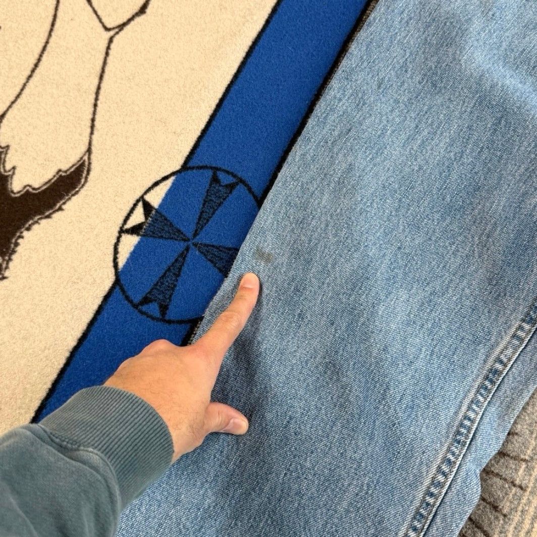 Levi's VINTAGE Levi’s 550 Denim Blue Jeans Relaxed Fit 36x33 Men USA 90s Straight Size US 36 / EU 52 - 5 Thumbnail