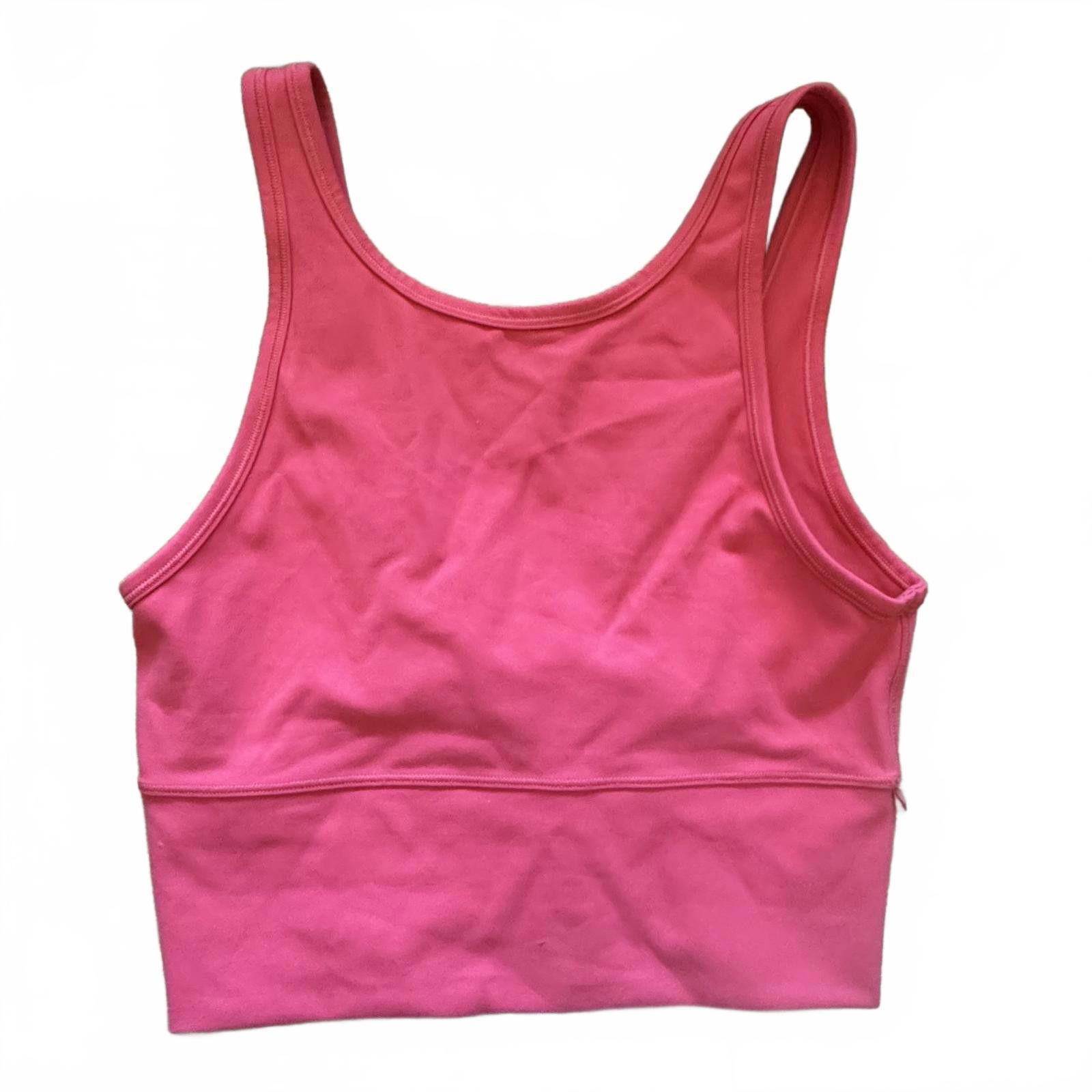 Lululemon Lululemon Pink Athletic Crop Top Tank Size ONE SIZE - 1 Thumbnail