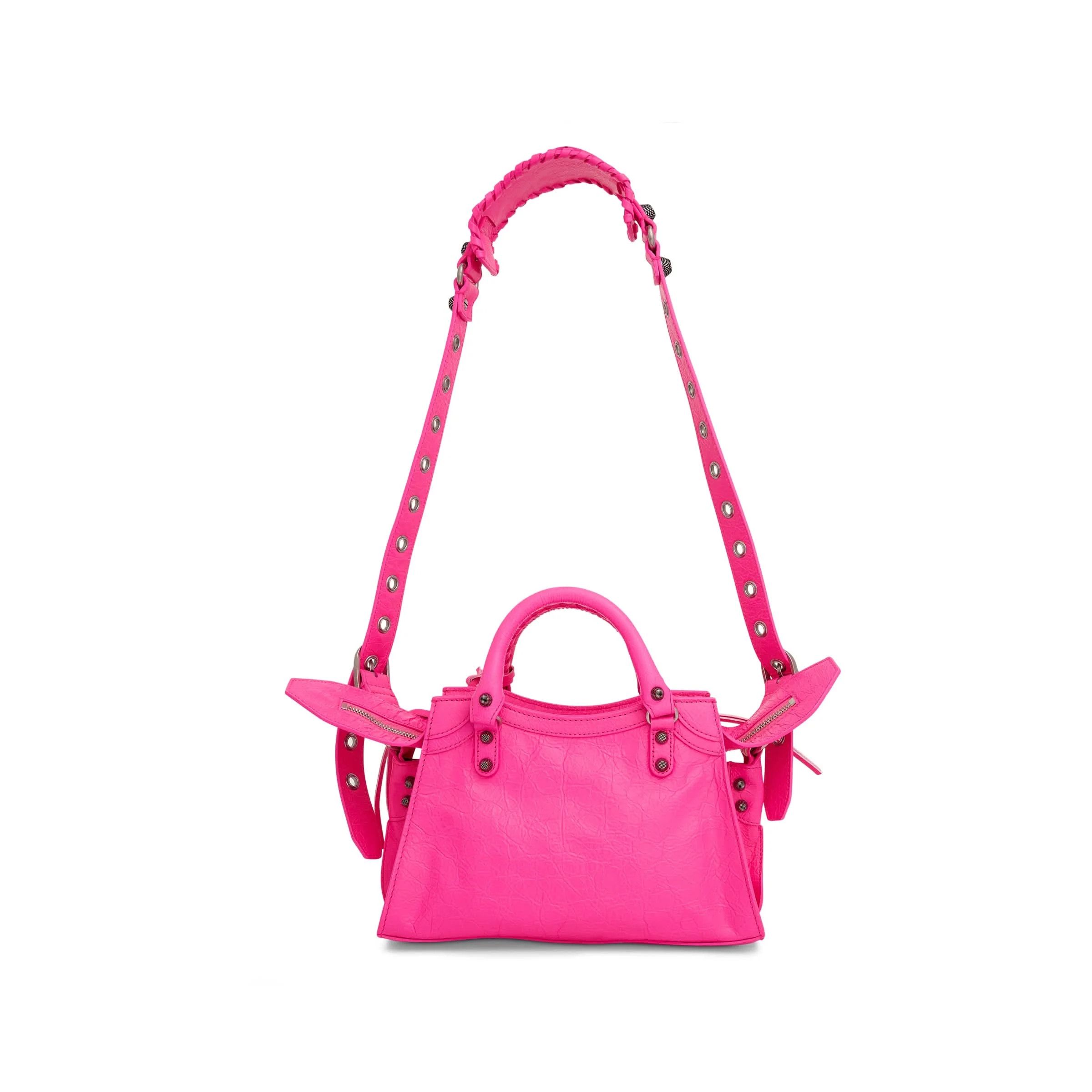 Balenciaga o1w1db10525 Size: OS / Neo Cagole XS Handbag in Pink Size ONE SIZE - 5 Thumbnail