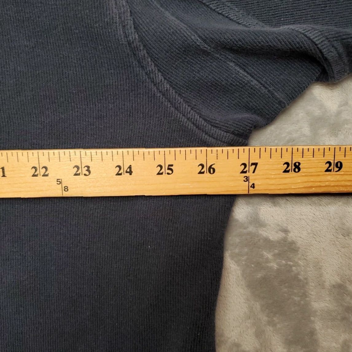 Duluth Trading Company Duluth Trading Co Shirt Mens XL Blue Ribbed Henley 100% Cotton Flap Pocket Gorp Mens XL Blue Henley Shirt Knit Cotton USA Classic Outdoor Size US XL / EU 56 / 4 - 5 Thumbnail