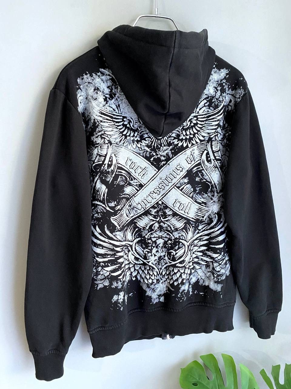 Vintage Vintage Fishbone Rock N Roll Graphic Print Y2K Zip Hoodie M Size US M / EU 48-50 / 2 - 3 Thumbnail