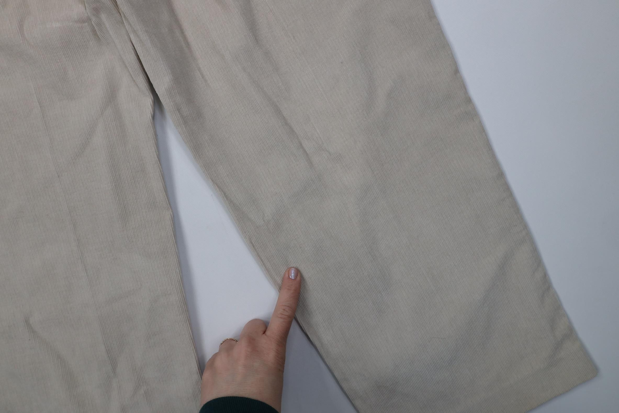 Lands' End Vintage 90s Lands End Wide Leg Chino Pants Stone USA Size US 36 / EU 52 - 14 Thumbnail