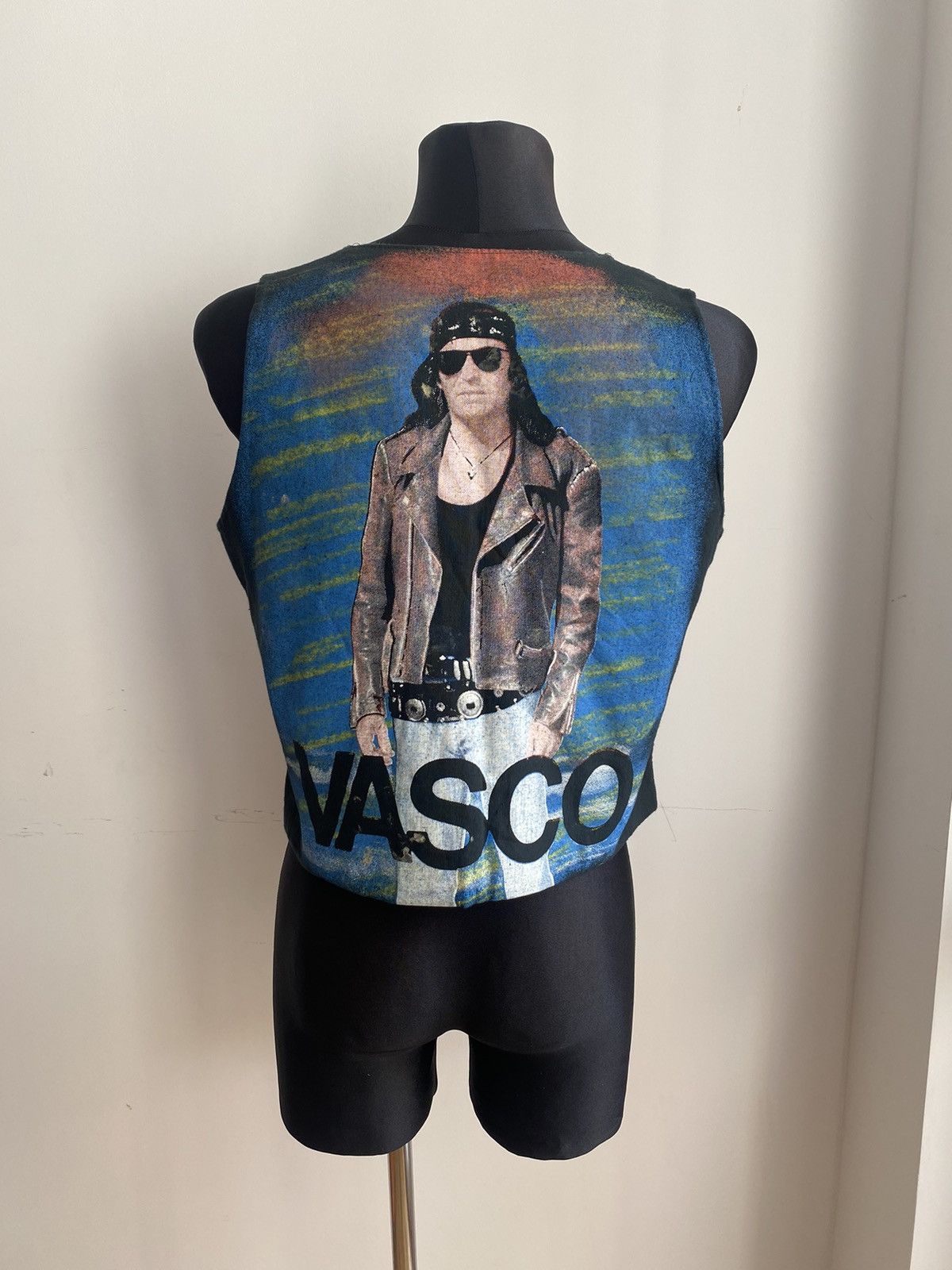 Vintage Vasco Rossi Vintage gilet Size 42L - 4 Thumbnail