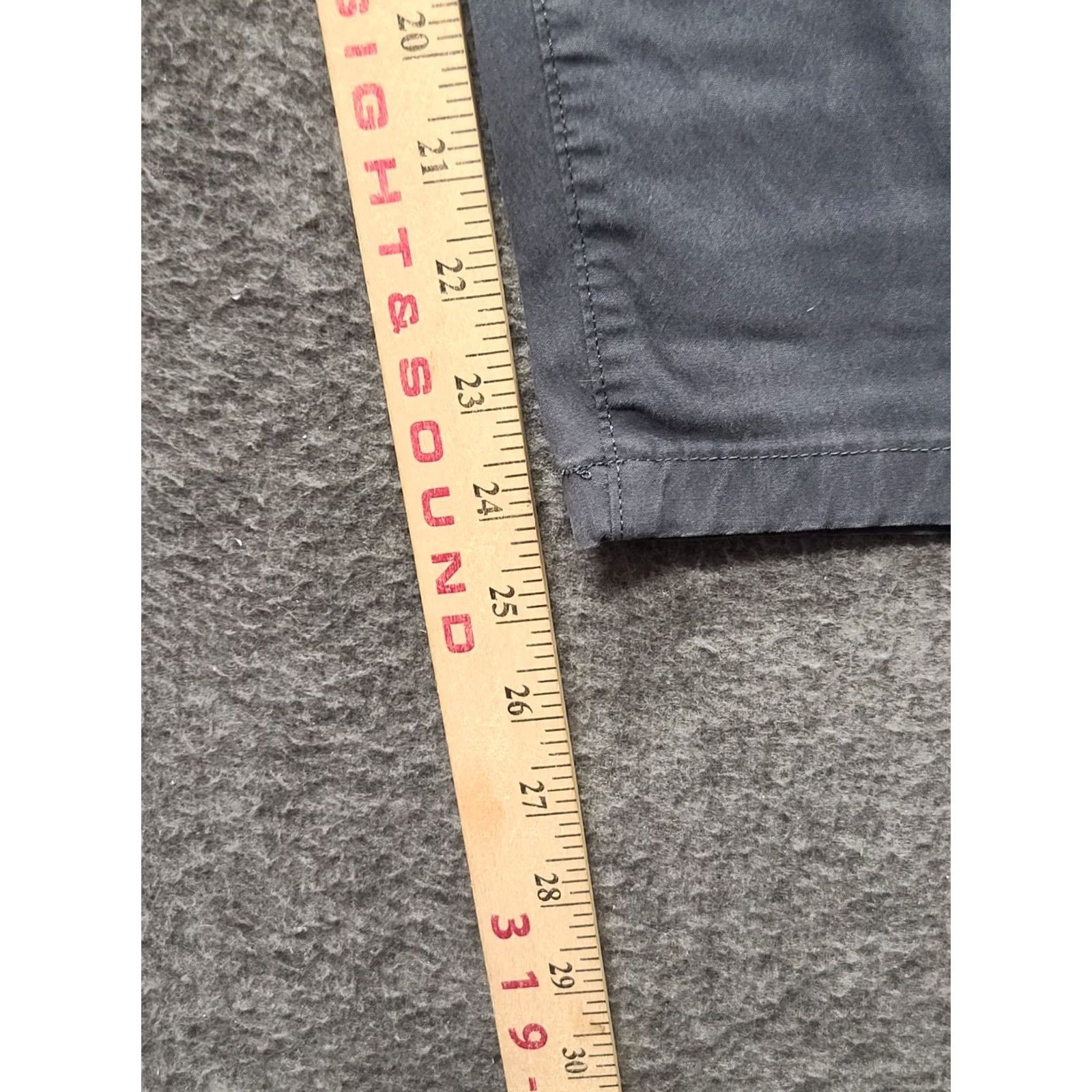 Eddie Bauer Eddie Bauer Capris Womens 8 Capri Pants Flat Front Twill Cotton Nylon Spandex 24 Inseam Gray Size ONE SIZE - 5 Thumbnail