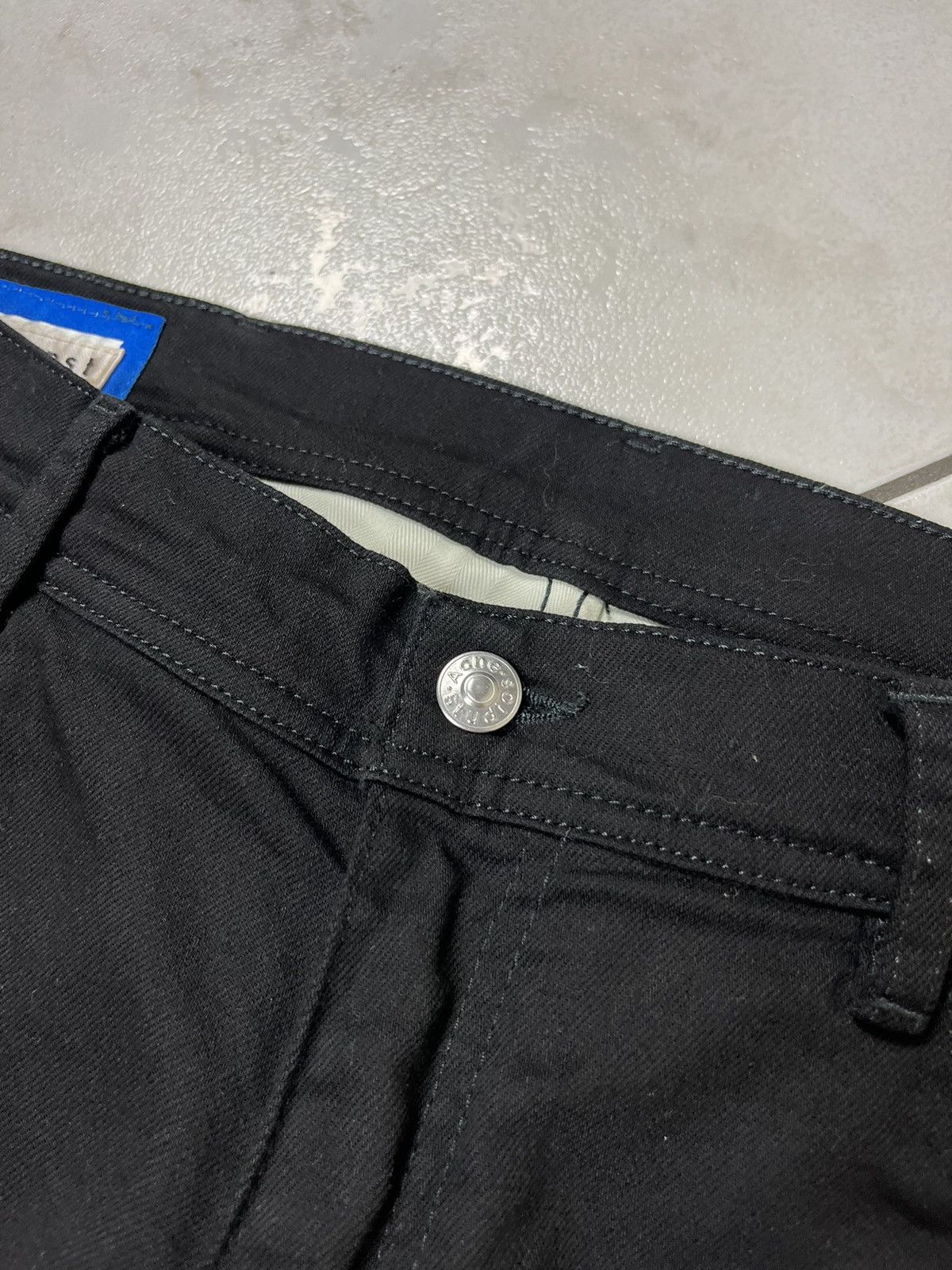 Acne Studios Acne Studios Bla Konst North Stay Black Jeans Denim Pants Size US 32 / EU 48 - 14 Thumbnail